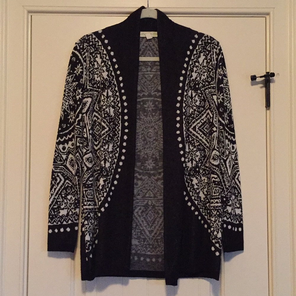 Black & White UO Cardigan